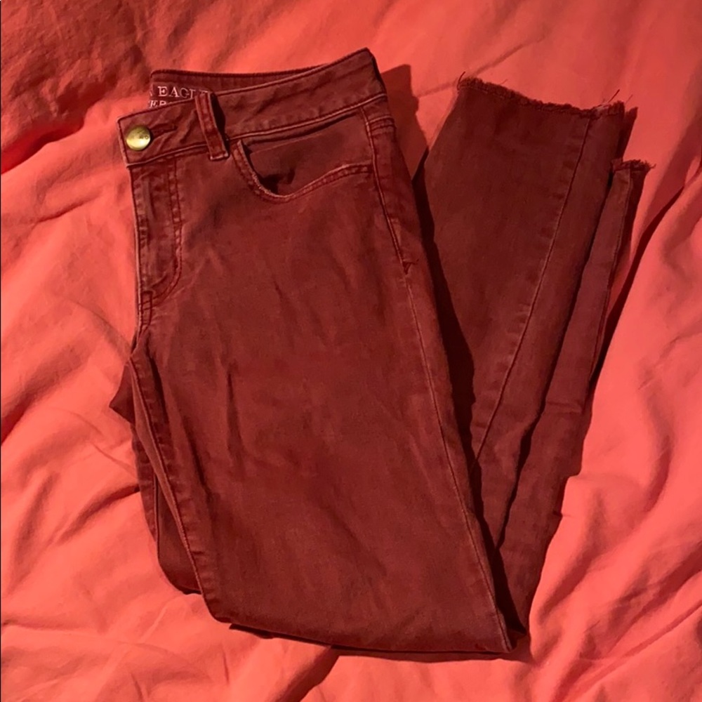Super Super Stretch Jegging Crop American Eagle